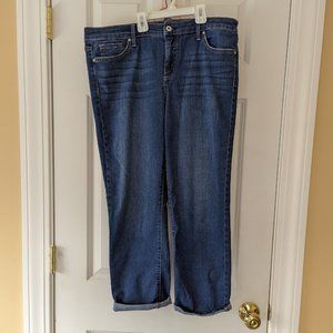 Jessica Simpson Jean Capris Sz 32